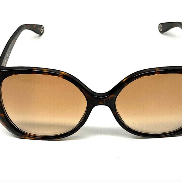Gucci Havana Gg0472 Oversized Square Sunglasses